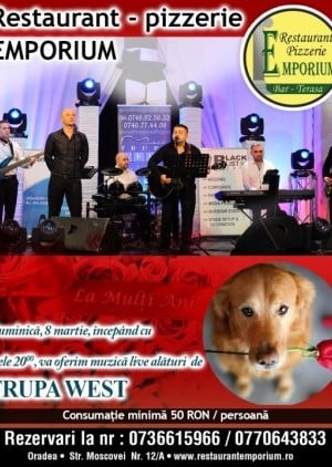 Muzică live alături de Trupa West