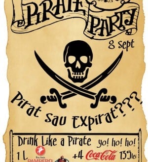 Pirate Party în Columbus Cafe