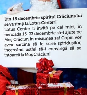 Spiritul Crăciunului în Lotus Center