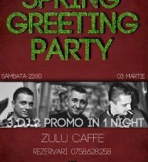 Spring Greeting Party în Zulu Caffe