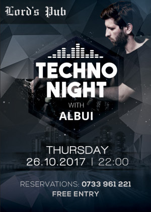 Techno Night with Albui