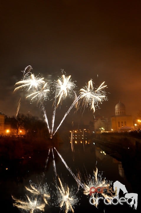 Artificii de Revelion 2012, 