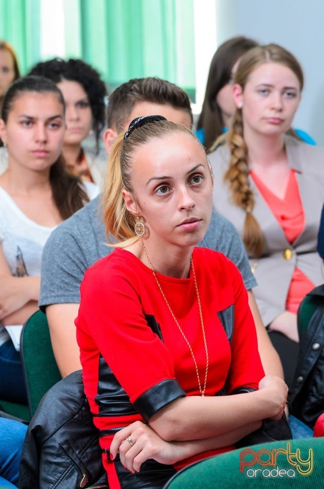 Cariera se formează în jurul tău!, Universitatea din Oradea