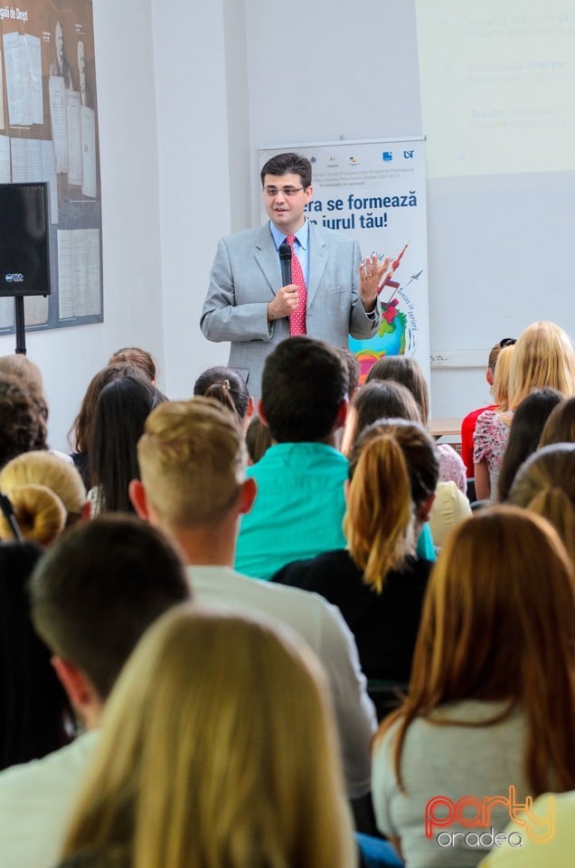 Cariera se formează în jurul tău!, Universitatea din Oradea