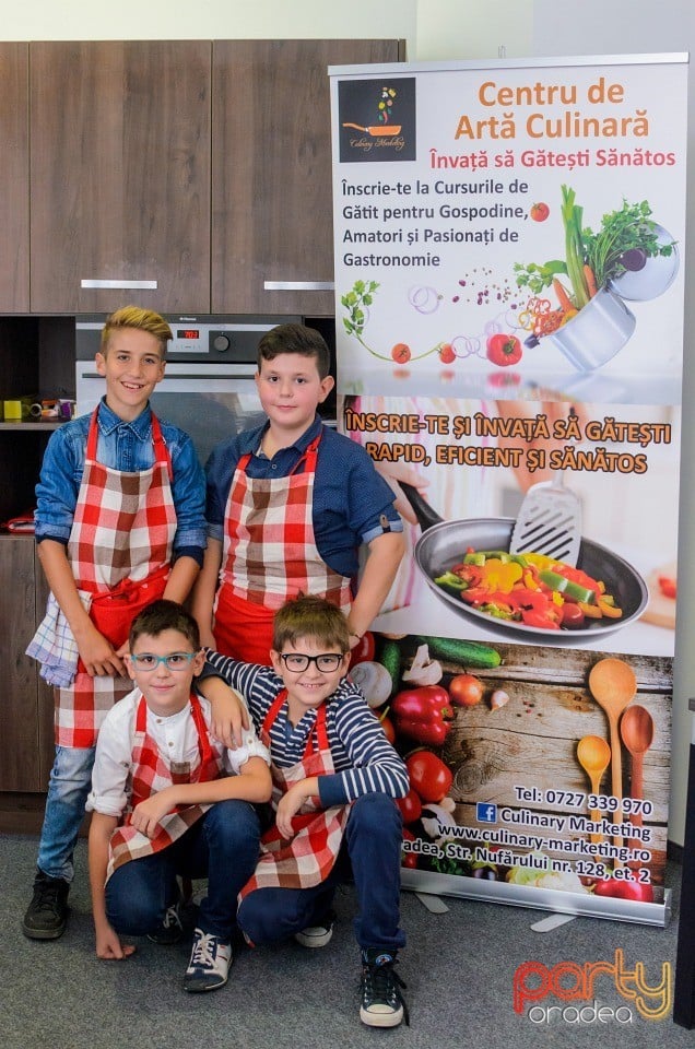 Curs de gătit pentru copii, Centrul de Artă Culinară  Oradea