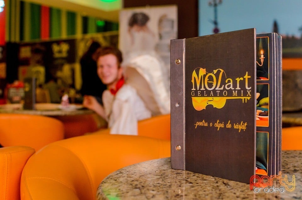 Extragere de tombola Mozart, Gelateria Mozart