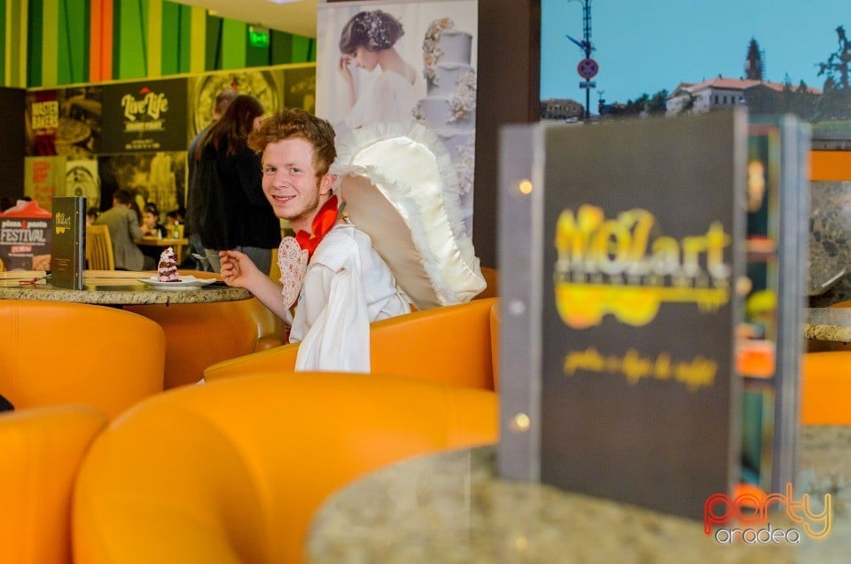 Extragere de tombola Mozart, Gelateria Mozart