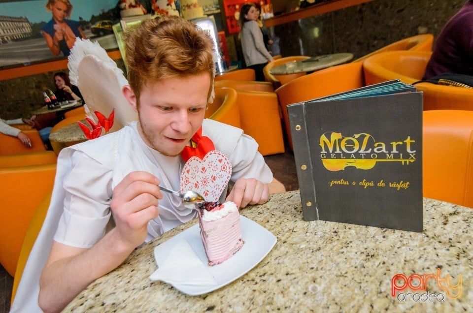 Extragere de tombola Mozart, Gelateria Mozart