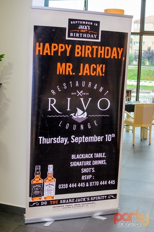 Happy Birthday, Mr. Jack!, Restaurant Rivo