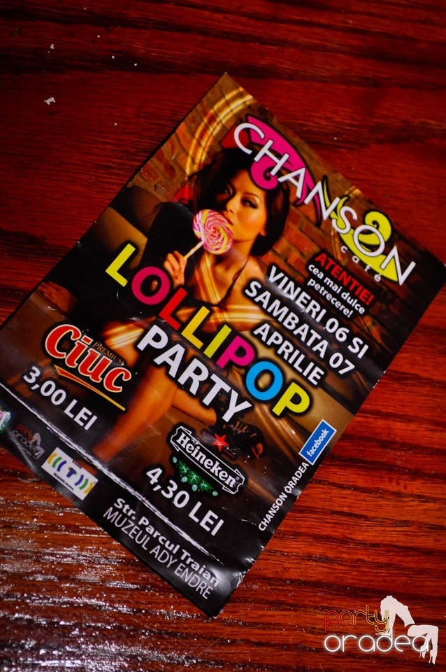 Lollipop Party în Chanson Café, 