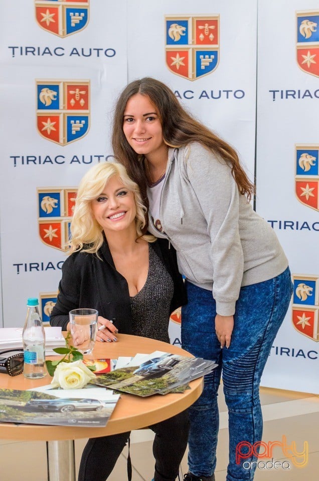 Loredana alături de Ţiriac Auto în Lotus Center, Ţiriac Auto