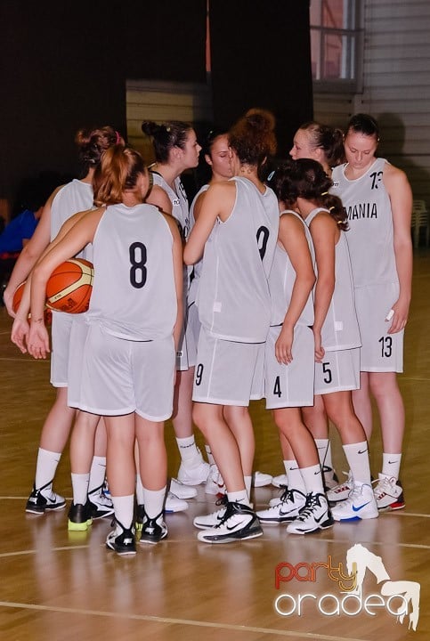 Meci amical de baschet feminin RO-FR, Universitatea din Oradea