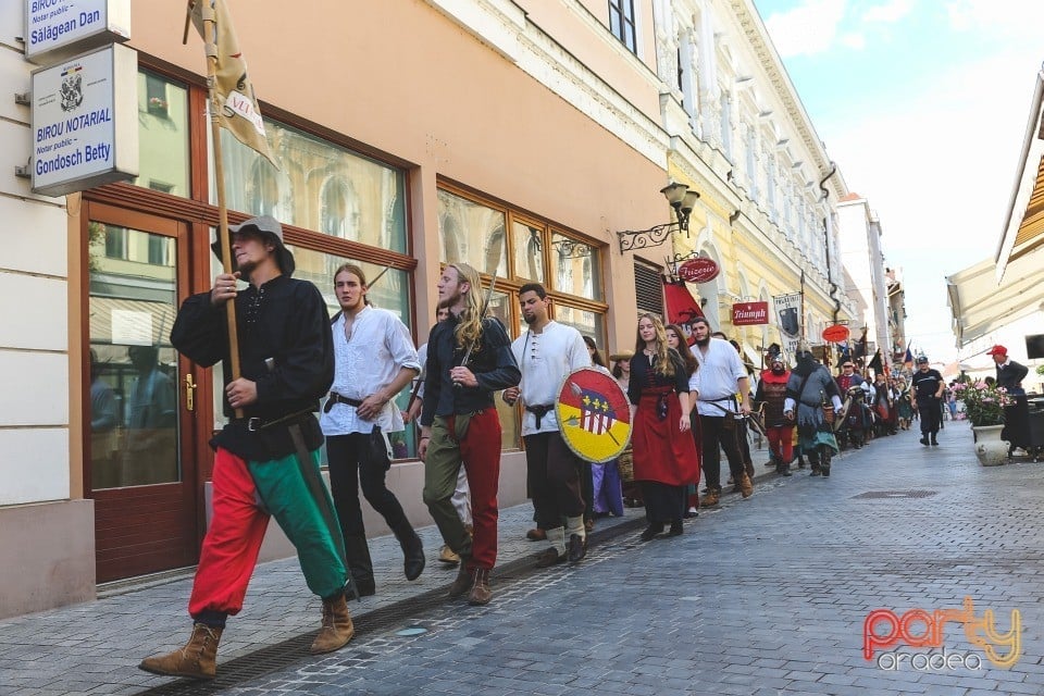 Paradă de prezentare şi deschiderea oficială al Zilelor Cetăţii, Oradea