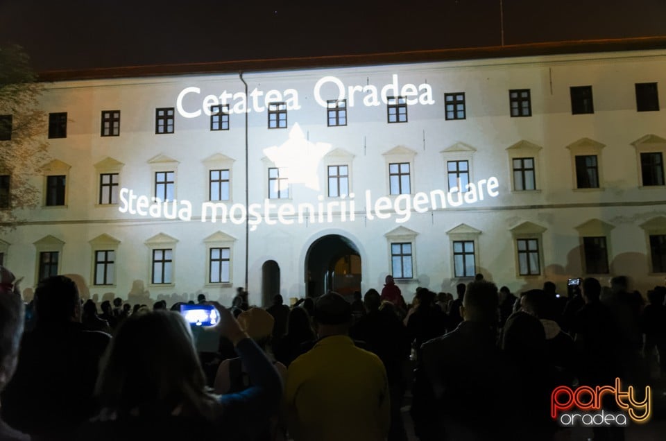 Spectacol de proiecţie 3D, Cetatea Oradea