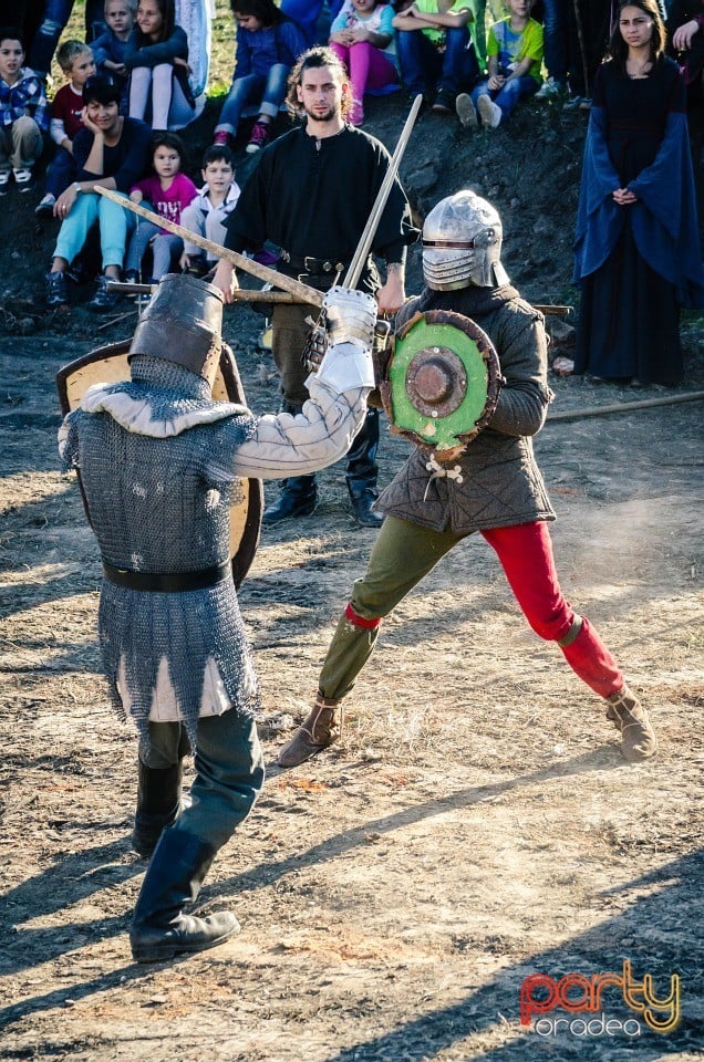 Spectacol demonstrativ de lupte medievale, Cetatea Oradea