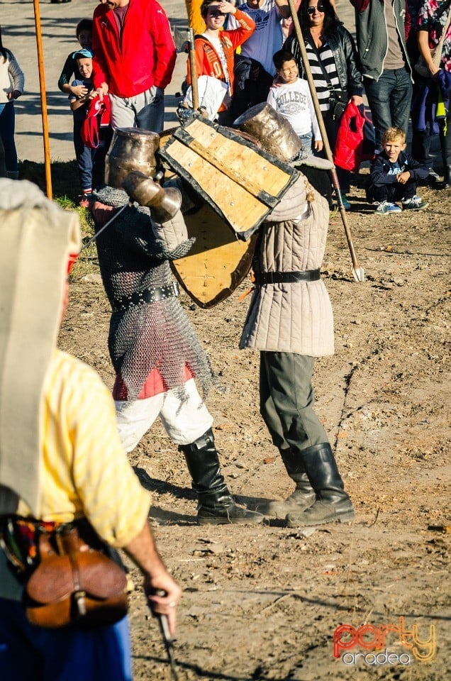 Spectacol demonstrativ de lupte medievale, Cetatea Oradea