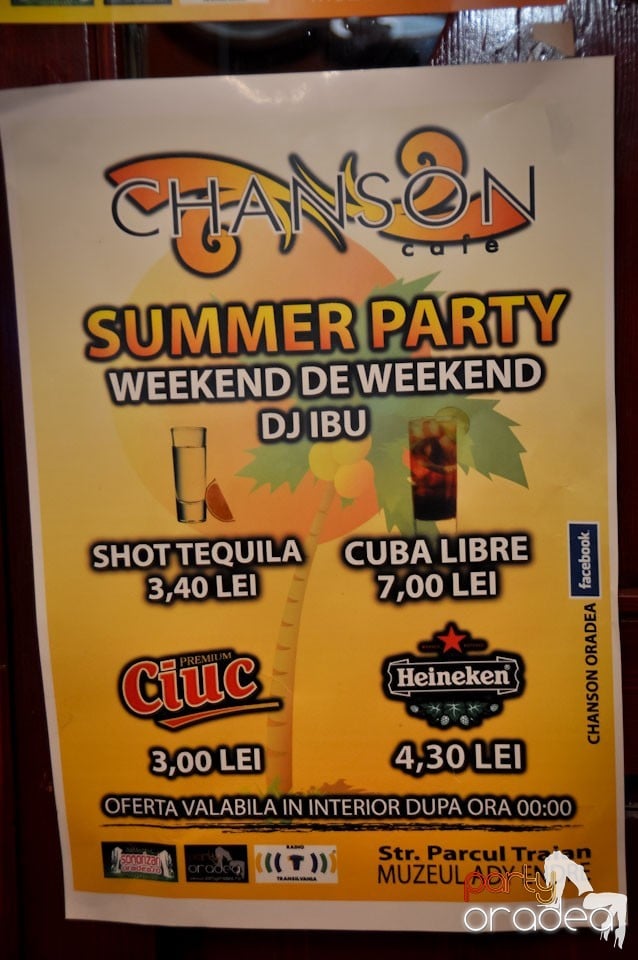 Summer Party în Chanson, 