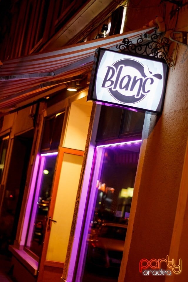 Vineri seara în Blanc Coffee, 