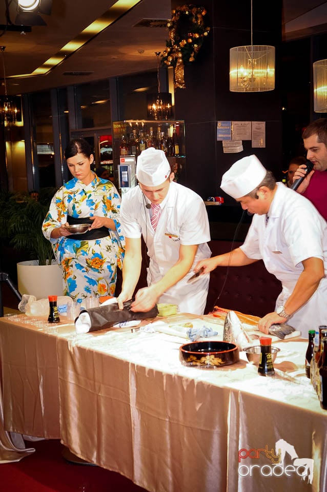 Wasabi Sushi Bar Demo, Lotus Center