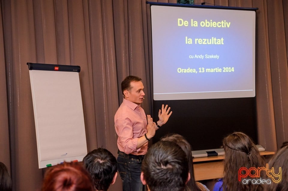 Workshop de implementare cu Andy Szekely, 